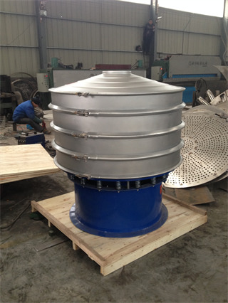 Carbon Steel Electric  Rotary Sieving Machine Vibrating Sifter /High Output Carbon Steel 25 / 27mm Trommel Rotary Screen For Steel Metal Granule