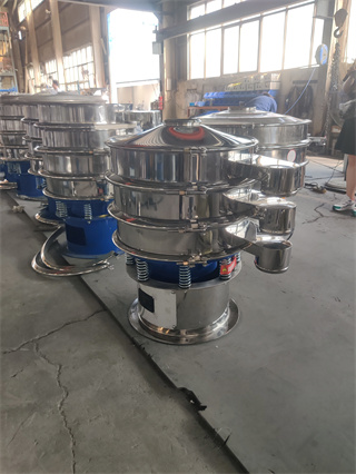 High Efficiency Stainless Steel Vibro Sieve Sifter Machine For Power And Particles