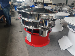 Professional Manufacturer Single Layer Ultrasonic Vibro Sifter Machine For Metal Powder