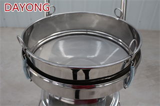 High Frequency 1000mm Diameter Sus304 Coconut Powder Rotary Vibrating Sifter/sifter mechanical/sifter machine