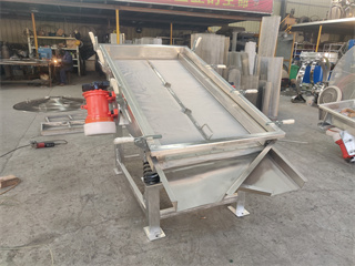 Linear Vibrating Screen For Feed Production Of Classification And Impurity Removal