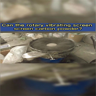 Rotary Screen Separator For Carbon Black/Carbon Steel Electric Soil Rotary Sieving Machine Vibrating Sifter