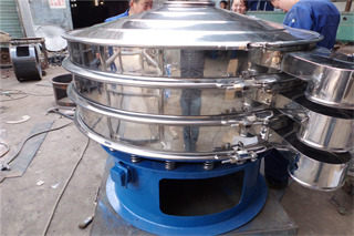 stainless steel vibrating screen for stevioside granules