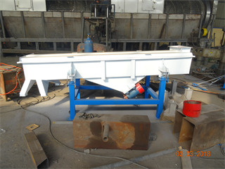Linear Vibrating Screen For Emery Screening