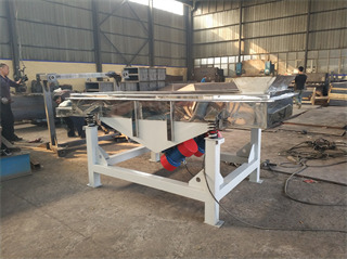 Linear Vibrating Screen For Raw Sugar