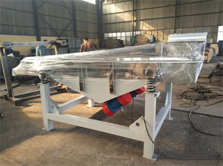 Kaolin Linear Vibrating Sifter Screen Separator Machine