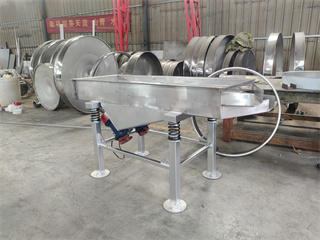 Carbon steel linear vibrator feeder linear vibrating screen sieve