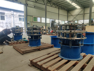 Rotary Vibrating Screen Classifier For Salt