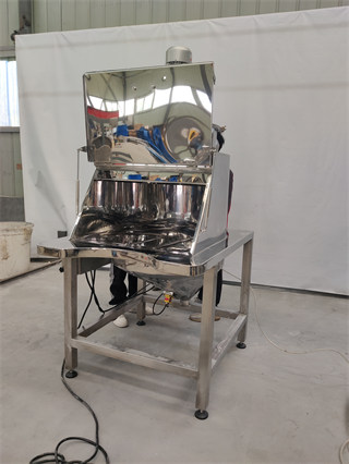 All stainless steel dust free feeding station fo medicine powder