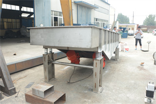 Chemical Industry Linear Vibrating Sieve For Lead Powder