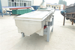 Industrial Sand Linear Vibrating Separator/vibrating screen/industrial vibrating screen