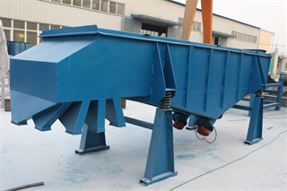 Industrial Double Deck Linear Vibrating Sifter Equipment For Ore Quarry Building Materials