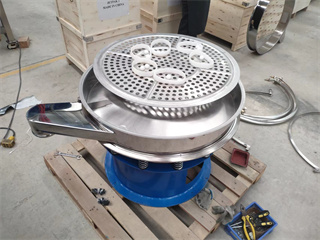 Automatic sand sieving machine