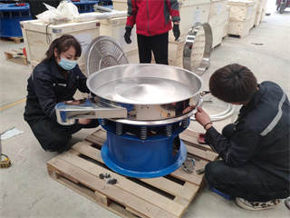 Vibration circular micron sieve