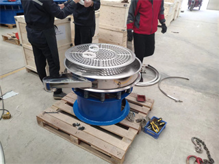 Chrome Powder Round Vibrating Screen Sieve