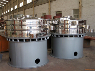 Stainless Steel Materials Vibration Screen Classifier For Powder Separating