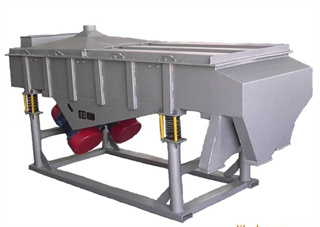 Industrial Sand Linear Vibrating Separator/ Linear Vibrating Screen For Powder Screening