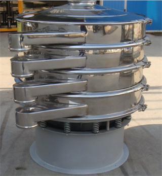 Diameter 600mm Stainless Steel  Industry Rotary Sieve Separator / Vibrating Sifter For Wheat Flour
