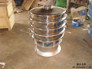pollen sifter /Factory Supply Diameter 1000mm Double Layer Circular Vibrating Screen/sifter/sieve For Polishing Powder