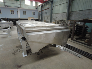 Linear Vibrating Screen Separator For Sea Salt