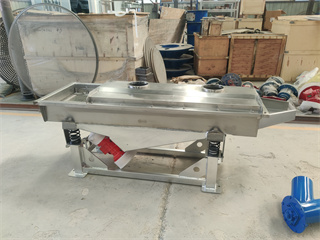 Linear Vibration Sieve For Spices Processing