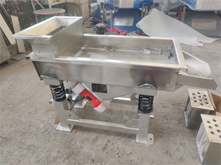 Mini Linear Vibratory Screener manufacturer