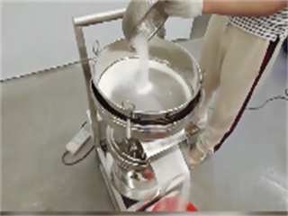 Soya Milk Vibration Sieving Filter Machine