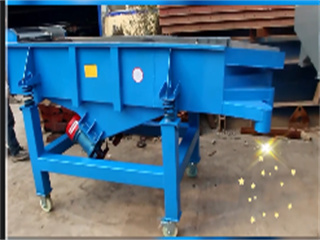 Industrial Big Capacity Linear Vibrating Sifter