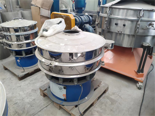 Circular Vibratory Screen For Ground Coffee