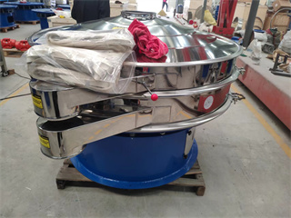2 Decks Round Vibrating Screen For Feed