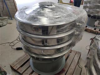 Stainless steel vibro sieve for Curry powder