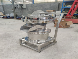 Movable 450mm Vibration Sieving Filter Machine