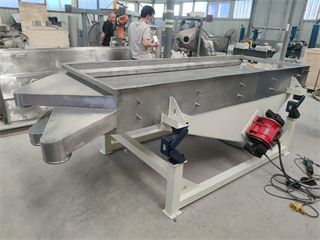 Linear Vibration Sieve Machine For Plastic