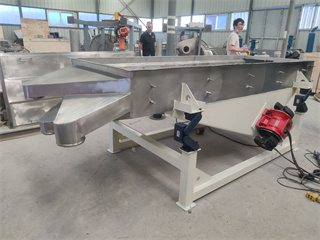 Linear Vibration Sieve Machine For Plastic