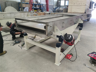 Stainless Steel Linear Type Vibration Screen Machines