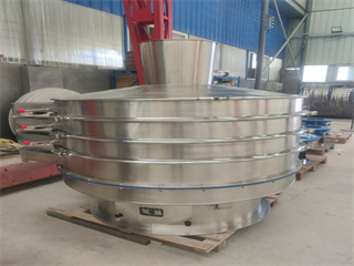 Rotary Vibration Screen For Herb Powder