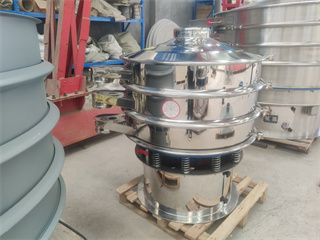 Stainless Steel Ultrasonic Vibration Sifter For Pvc Powder