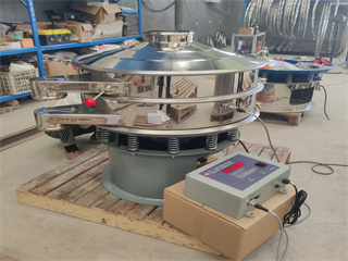 Vibrating Separator For Cocoa Sieving
