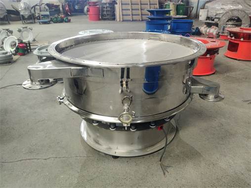 Single Deck Vibrating Sieve For Powder Paint