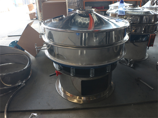 China Round Vibrating Sifter Classifier For Hemp Seeds