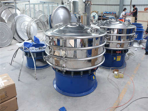 Hot Sale Widely Used Vibration Sieve Shaker For Coating Granular/sugar /direct vibrat sifter/supply rotary vibrating screen/rotary vibrating screen