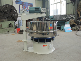 Rotary Vibrating Screen For Matile Powder