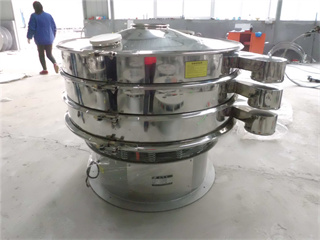 Ultrasonic Vibrating Screen For Making Powder Materials