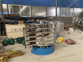 Rotary Vibratory Screen For Medicine Plant