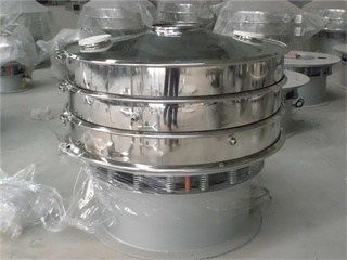 Chemical Powder Ultrasonic Rotary Sieve Machine