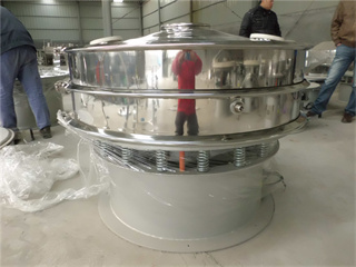 vibrating sand screening machine