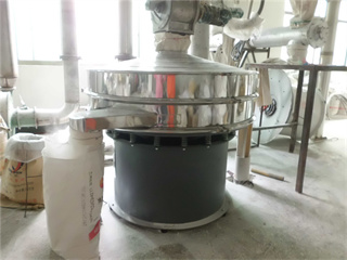 Powder rotary vibrating sieve manufacturer