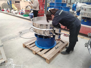 Rotary Vibrating Screen For Herbal Liquid