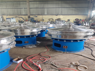 Circular Ultrasonic Vibrating Screen For Tapioca Flour