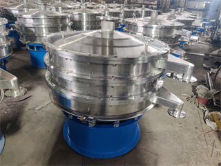 Stainless Steel Round Vibro Separator For Cassava Starch Powder